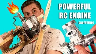 Great RC Plane Gasoline Engine | Stinger 15CC Gas - Petrol Engine (My first engine)