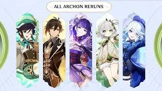 5.0 - 5.5 FULL ARCHON RERUN INCLUDING PYRO ARCHON - Genshin Impact