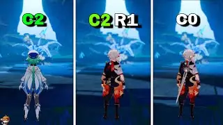 C0 kazuha vs c2 kazuha vs c2 sucrose | Genshin impact