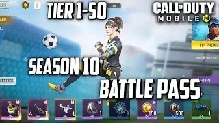 *NEW* Season 10 Battle Pass Tier 1-50 in COD Mobile! All BP Rewards! Season 10 COD Mobile Leaks