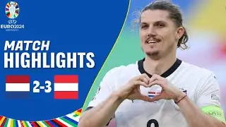 Natherlands vs Austria | 2-3 | Highlights | UEFA Euro 2024 | austria vs netherlands