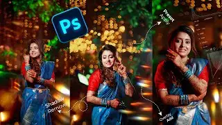 Wedding Photo Editing Tutorial 2024 | Photoshop Presets | Overlay and Action