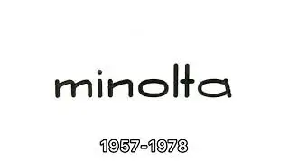 Konica Minolta historical logos