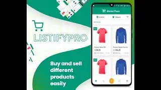 Flutter listing directory marketplace app ui