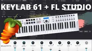 How To Auto-Map Arturia Keylab MIDI Controller to Analog Lab + V Collection in FL Studio