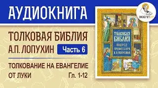 Аудиокнига Толковая Библия А.П. Лопухин (часть 6). Толкование на Евангелие от Луки (главы 1-12).