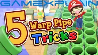 5 Fun Ideas for Warp Pipes in Animal Crossing's Mario Update! (Shortcuts, Secret Hideouts, & More!)