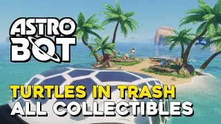 Astro Bot Turtles In Trash All Collectible Locations (All Bots & Puzzle Pieces)