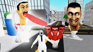 SKIBIDI TOILET all Monsters in Roblox World - Toilet Devil vs Cameraman Team