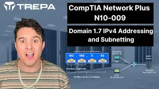 Network Plus N10-009 Full Course | Domain 1.7 IPv4 Addressing and Subnetting | CompTIA