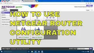 Netgear Router Configuration Utility