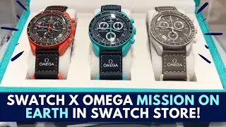 NEW Swatch x Omega Mission on Earth Thoughts? LAVA, POLAR LIGHTS & DESERT