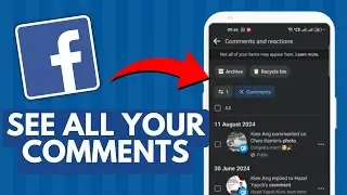 How To See All Your Comments On Facebook [UPDATED]