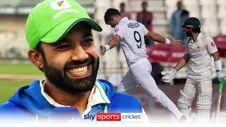 I love him! 🥰 | Wholesome Mohammad Rizwan reaction to Jimmy Anderson wicket