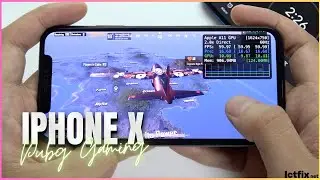 iPhone X PUBG Mobile Gaming test | Apple A11