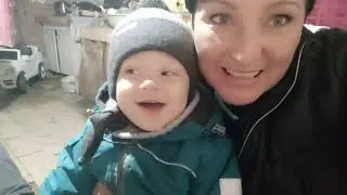 Сосед со своей косилкой! Крайняя пятница года - для нас с Таней! Пришла моя любовь.