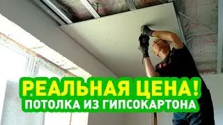 ПОТОЛОК ИЗ ГИПСОКАРТОНА РЕАЛЬНАЯ ЦЕНА