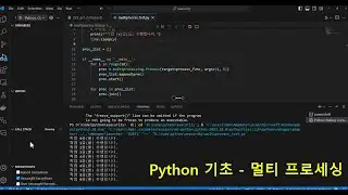 Python 기초 - 멀티 프로세싱