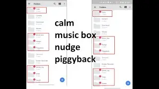 Mx Player calm music box nudge piggyback | mx player audio file solution | com.google.android.gm