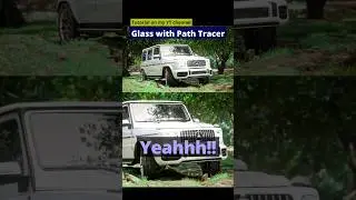 path tracer glass in unreal engine 5 