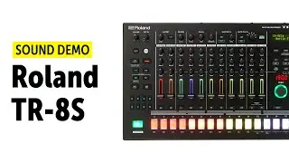 Roland TR-8S Sound Demo (no talking) and comparing with TR-8