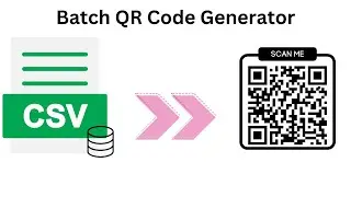 How to create a batch QR code generator tool using Wix