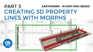 How to Model 3D Property Lines in ARCHICAD23 (Part 3) - Earthwork Mini-Series