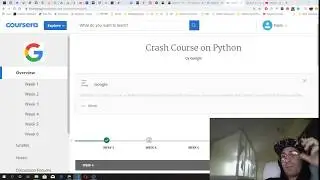 🐍 Learn Python with Google |  Video Log - Week 1