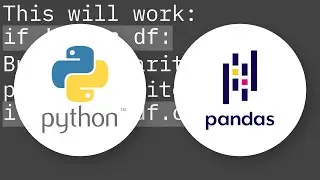 How to check if a column exists in Pandas