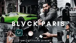 How To Edit Black Paris Moody Tone Using Lightroom Mobile In Hindi, Free Lightroom Mobile Presets