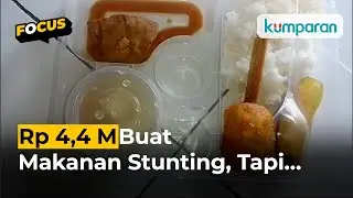 Anggaran Rp 4,4 M, Makanan Program Stunting di Depok Kelewat Sederhana, Ada Tampang Walkot