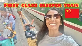 INDIAN Travelling in Sleeper Class train of CHINA to Beijing🇨🇳