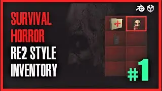 How to make a Survival Horror Game - RE2 Style Inventory [part 1]