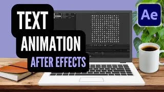 How to Animate Text in AFTER EFFECTS // Beginner Type Animation Tutorial