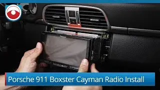 Porsche 911 Boxster Cayman  (997) (987) Radio Installation