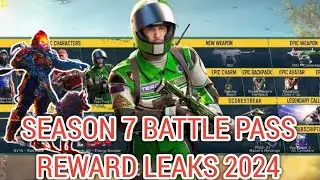 codm Season 7 Battle Pass All Rewards Leaks 2024 | codm Season 7 BP Characters Leaks 2024