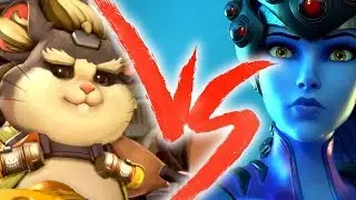 Overwatch новый герой Таран - Как контрить вдову гайд