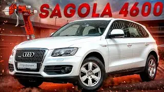 краскопульт Sagola 4600 Белый метталик ! Лак RM  Как не попасть в просак ! 