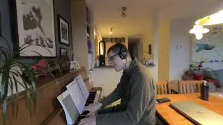 Christmas Jazz piano and vocal medley 2021 - by Geoff Peters - VR 180