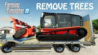 HOW TO REMOVE TREES in Farming Simulator 2022 (FAIL) - This is not good | FS22 | PS4 | PS5 | Xbox