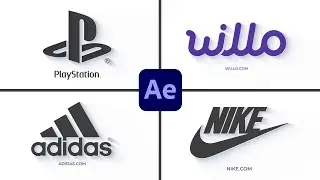 Trendy Logo Animation in After Effects - After Effects Tutorial - Simple Logo Animation