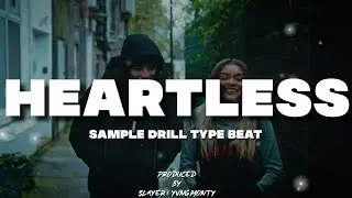[FREE] Lil Tjay X Central Cee Melodic Drill Type Beat - "HEARTLESS" | Sample Drill Type Beat 2024