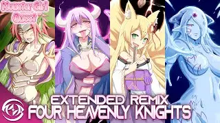 Monster Girl Quest - Four Heavenly Knights Battle Theme / Sitenno Metal Remix (Extended)