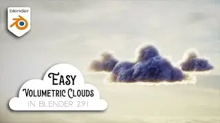 Easily Create Volumetric Clouds in Blender