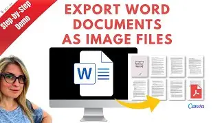 How to Export a Word Document as Image Files