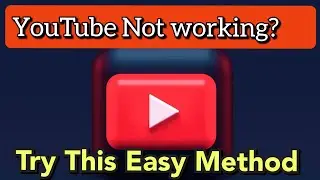 You Tube Not working Fixed 100% /YouTube වැඩ නැද්ද? මෙන්න විසඳුම...