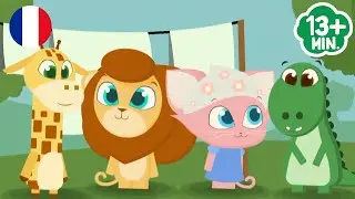 La Belle Lavandière + 13 minutes de Comptines et Chansons Pour Bébés avec Les Doodles 1080p 25fps H2