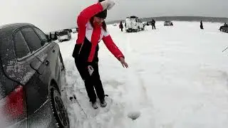 Ловля СУДАКА на ВИБЫ в ГЛУХОЗИМЬЕ!  ОПЕРАТОР НАС УДЕЛАЛА на РАЗ ДВА!!! ТРУДОВАЯ РЫБАЛКА на ТРОСУ!
