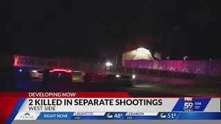 2 killed in separate shootings