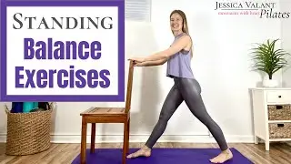 Standing Balance Exercises - 15 Minute Balance Workout At Home!